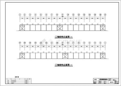 安徽某公司钢结构工程cad全套设计图纸(标注详细)